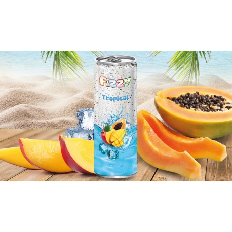 FIZZY TROPICAL 33CL X 24