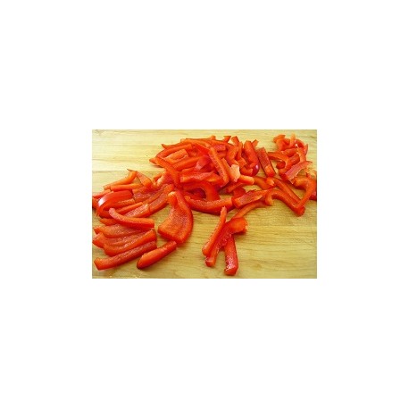 Poivrons Lanières rouges 6mm 2.5kg