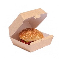 Box hamburger carton petit X 100