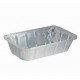 Barquettes aluminium bord droit 1850g x 400