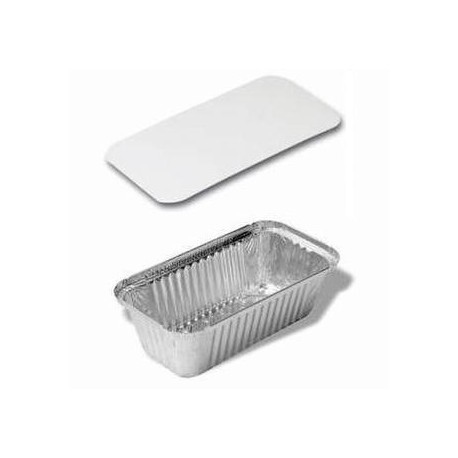 Barquettes aluminium bord droit 850g x 100