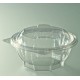 bol salade rond cristal couvercle attenant 1000mlx50