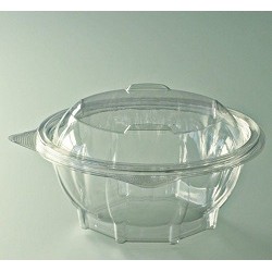bol salade rond cristal couvercle attenant 1000mlx50