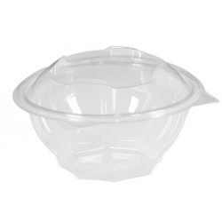 Bol salade rond cristal couvercle attenant 750x50