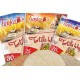 Sachet TURKA Tortillas de blé 35cm 130g 18 pièces